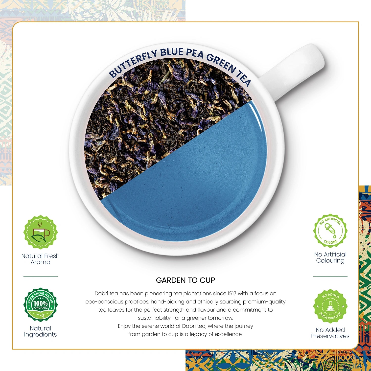 Butterfly Blue Pea Green Tea