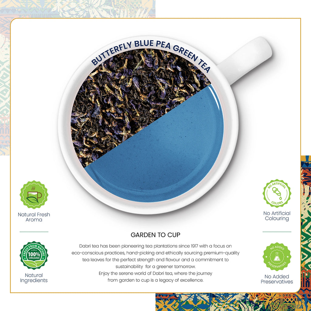 Butterfly Blue Pea Green Tea