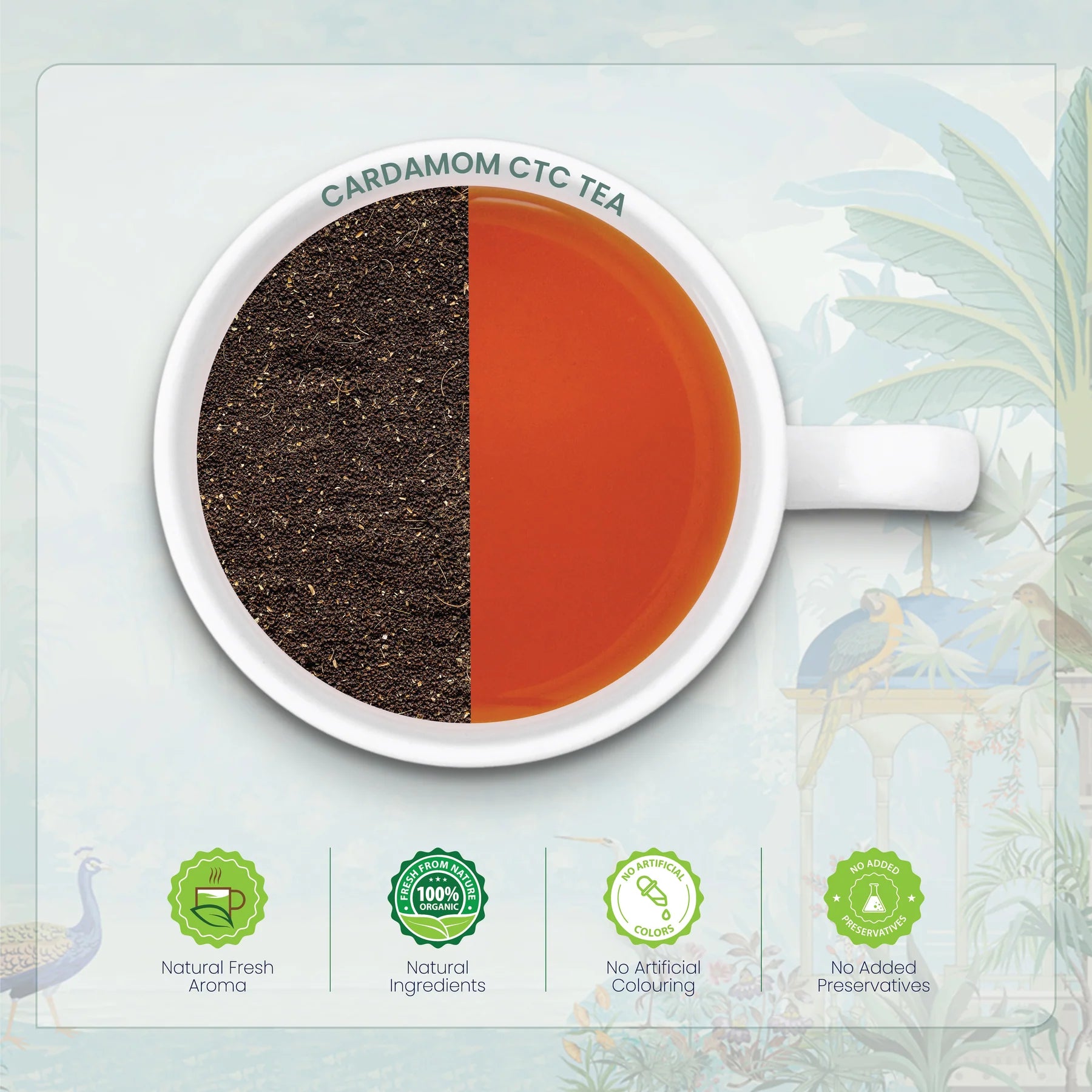 Cardamom CTC Tea