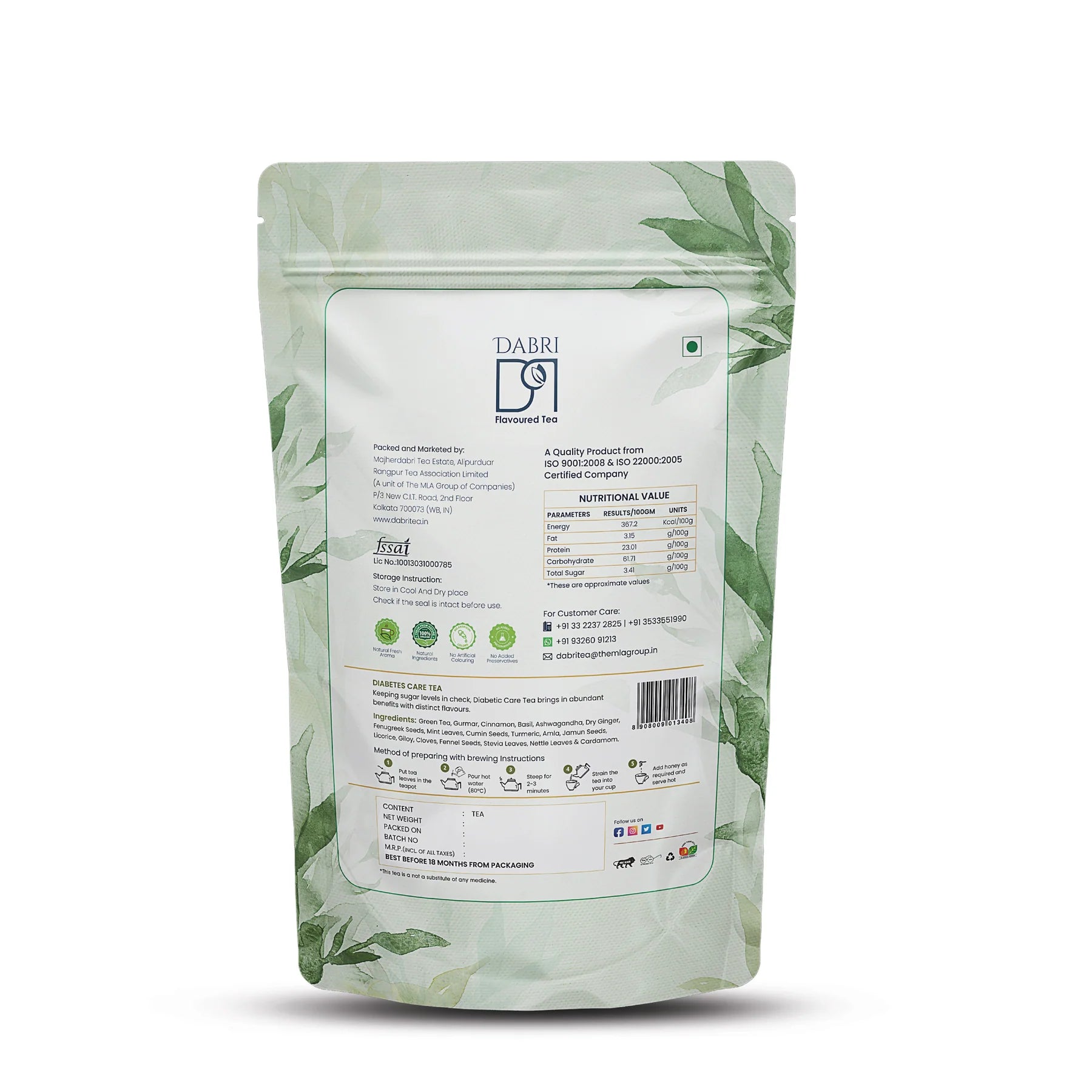 Diabetes Care Tea