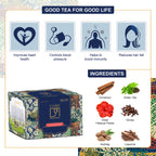 Hibiscus Cinnamon Clove Green Tea
