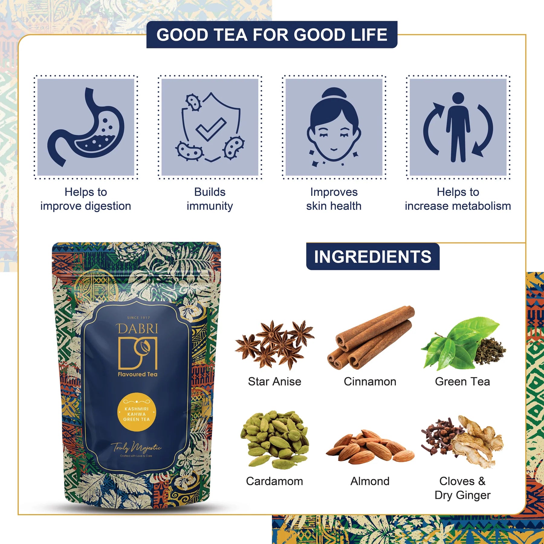 Kashmiri Kahwa Green Tea