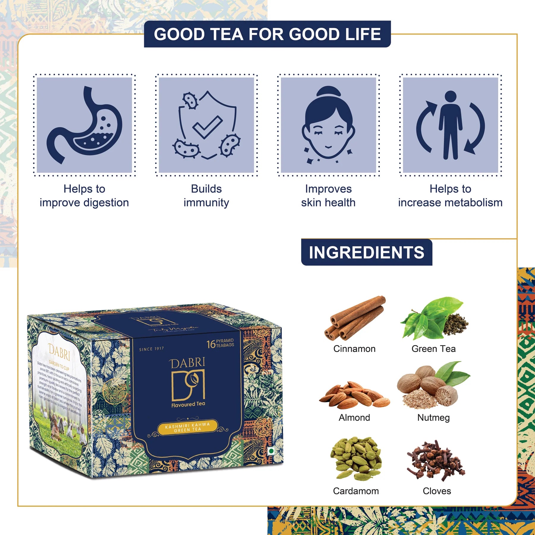 Kashmiri Kahwa Green Tea