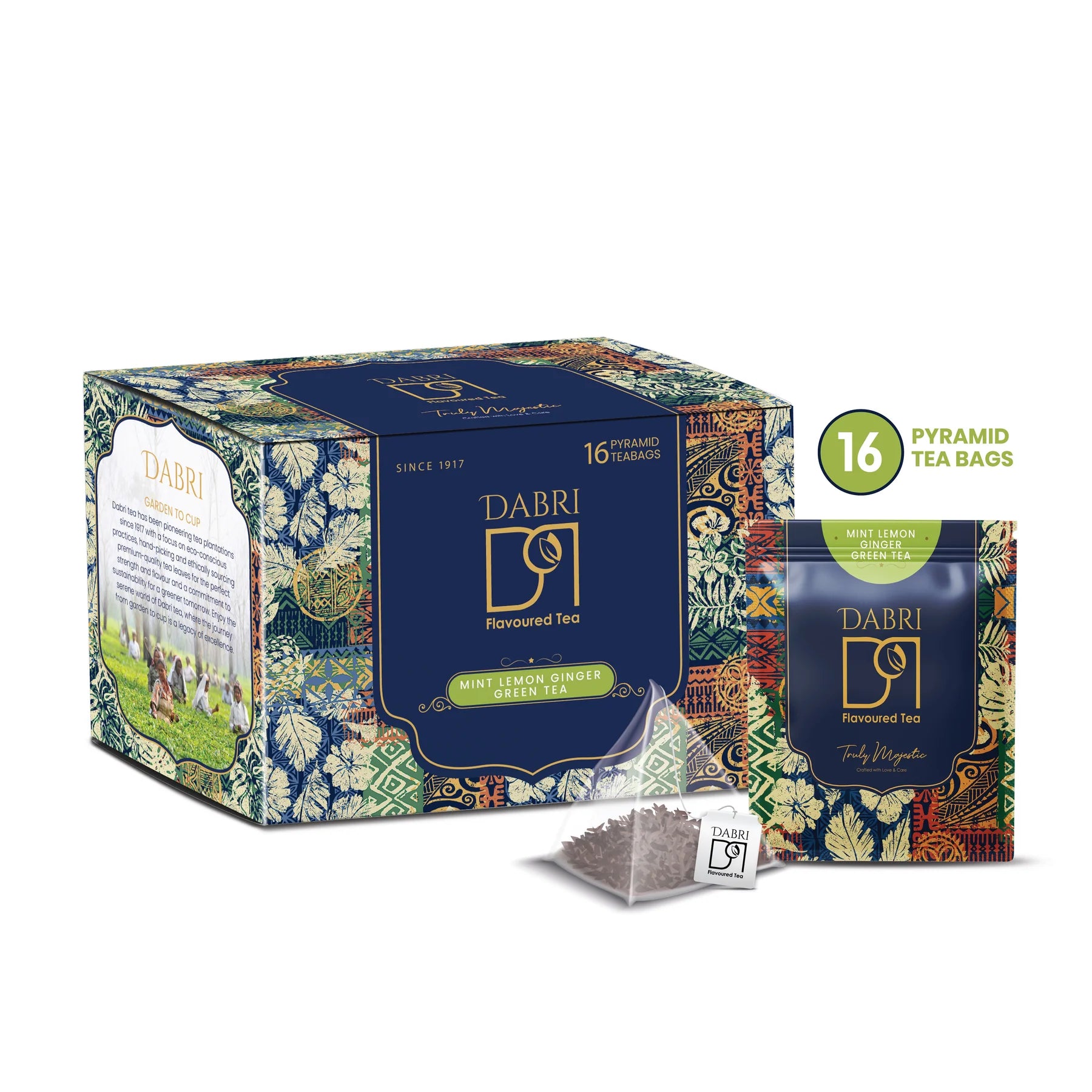 Mint Lemon Ginger Green Tea