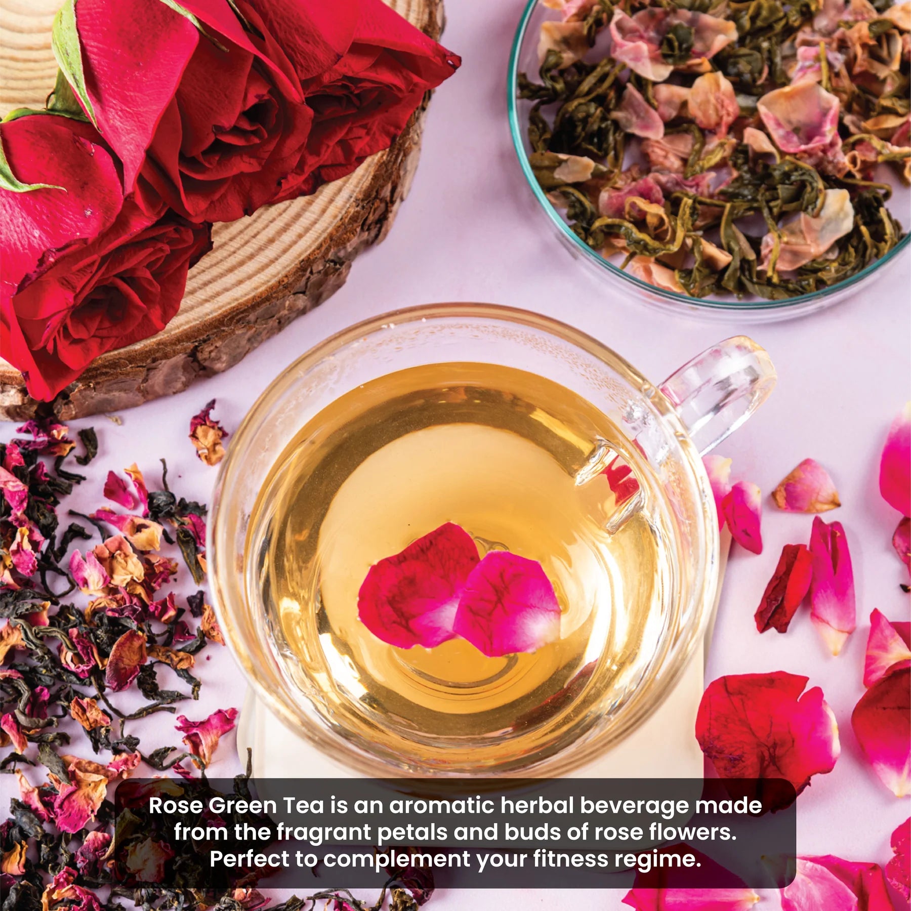 Rose Green Tea