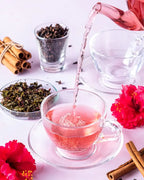 Hibiscus Cinnamon Clove Green Tea